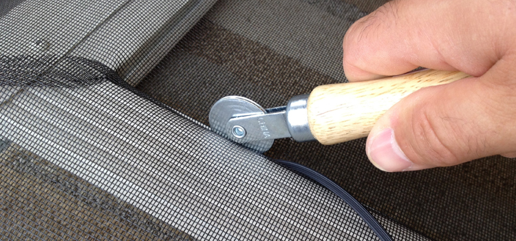 metal screen door repair in Burbank